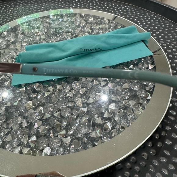 Tiffany TF2215B eyeglasses Havana on Tiffany blue - Picture 7 of 7
